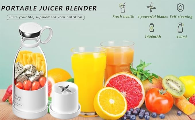 Portable Electric USB Bottle Juicer Blender